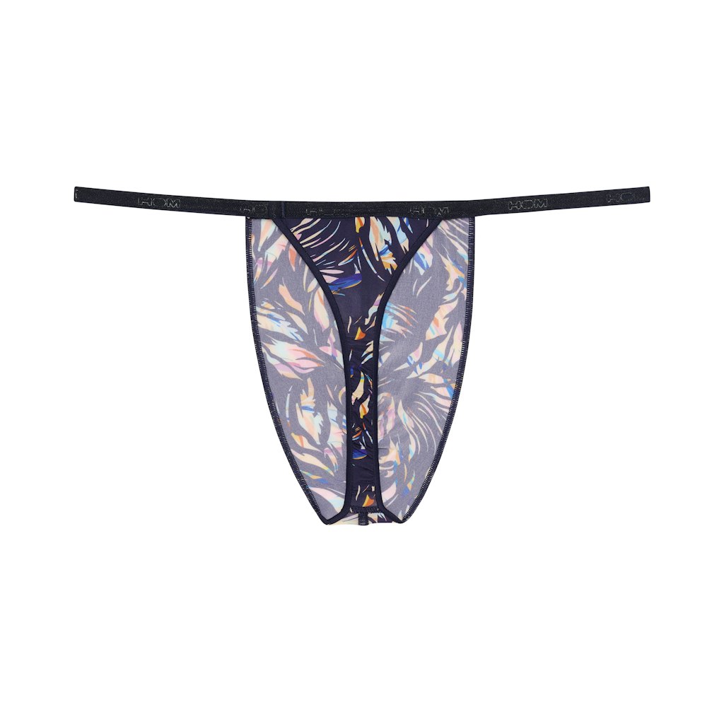 Viscaya G-String | Navy Print 403143-P0RA