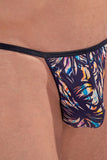 Viscaya G-String | Navy Print 403143-P0RA
