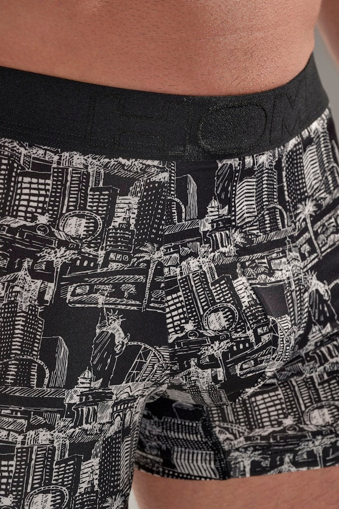 Vegas Boxer Briefs | Black Print 403150-P004