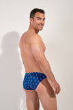 Calcio Swim Micro Briefs | Navy Print 403154-I0RA