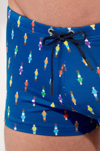 Calcio Swim Shorts | Navy Print 403155-I0RA