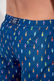 Calcio Beach Boxer | Navy Print 403156-I0RA