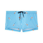 Viareggio Swim Shorts | Blue/White Stripes 403158-R0BW