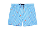 Viareggio Beach Boxer | Blue/White Stripes 403159-R0BW