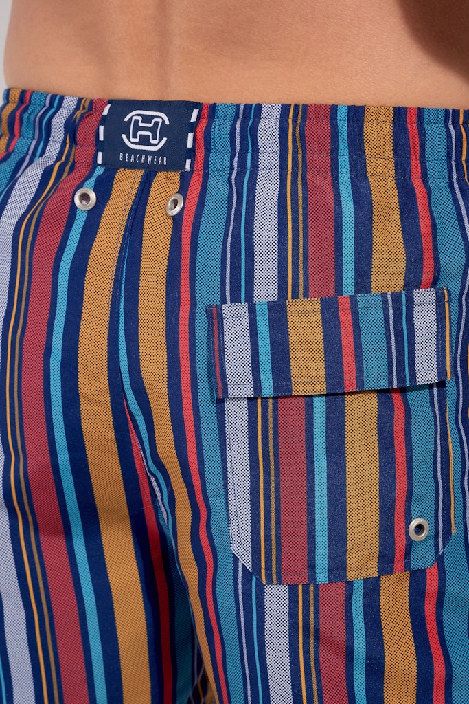 Marni Beach Boxer | Multicolor Stripes 403162-R023