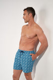 Camaiore Beach Boxer | Blue Print 403165-I0BI