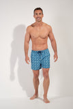 Camaiore Beach Boxer | Blue Print 403165-I0BI