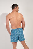 Camaiore Beach Boxer | Blue Print 403165-I0BI