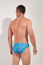 Lido Swim Mini Briefs | Blue Print 403166-P0BI