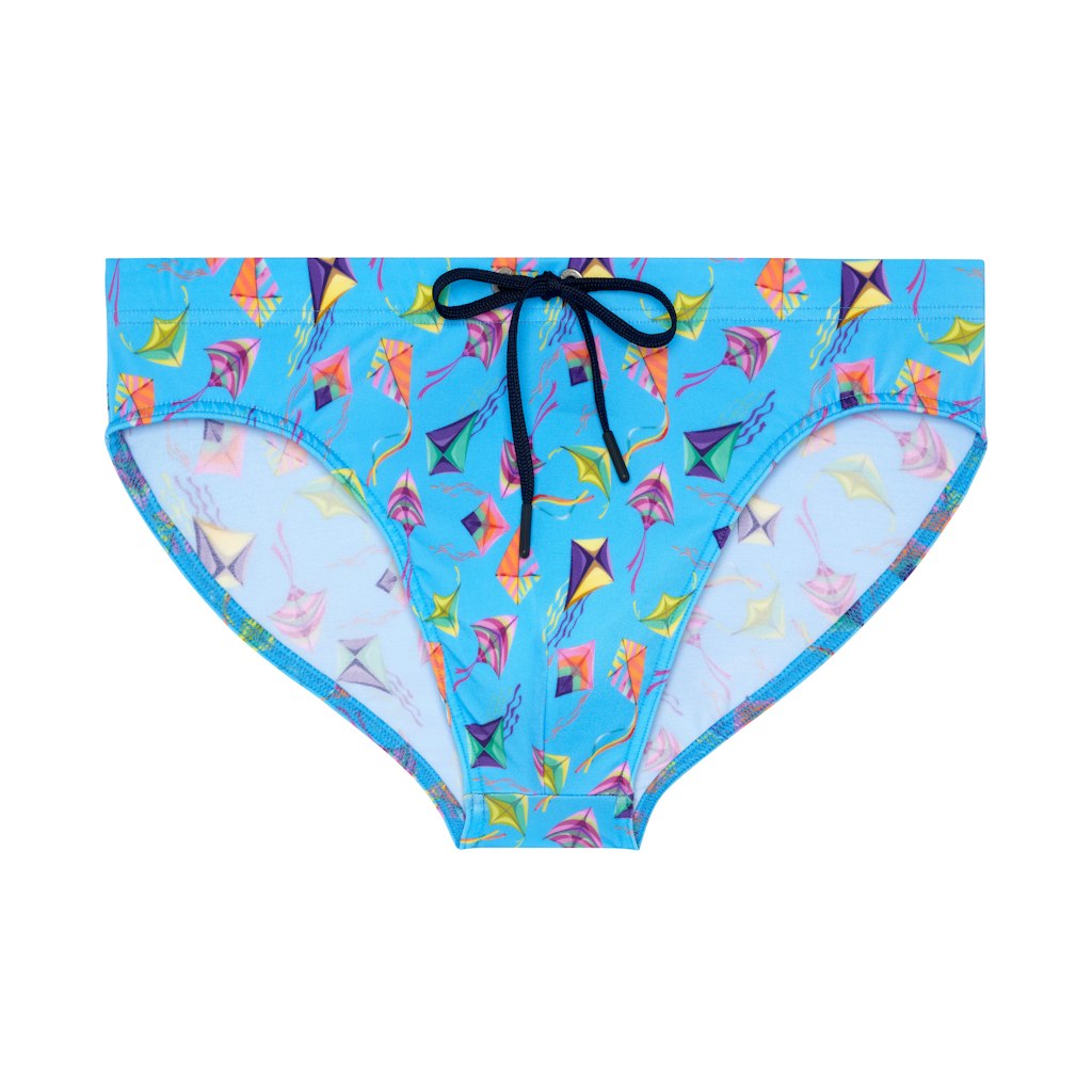 Lido Swim Mini Briefs | Blue Print 403166-P0BI