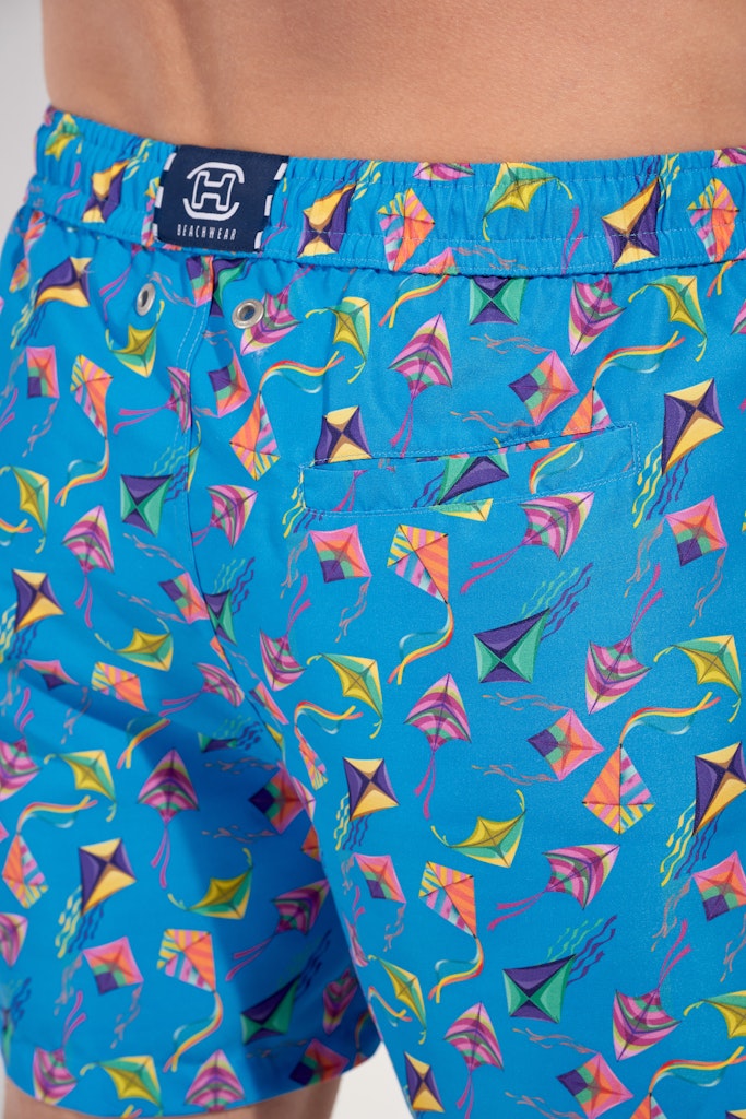 Lido Beach Boxer | Blue Print 403168-P0BI