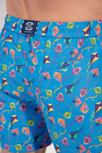 Lido Beach Boxer | Blue Print 403168-P0BI
