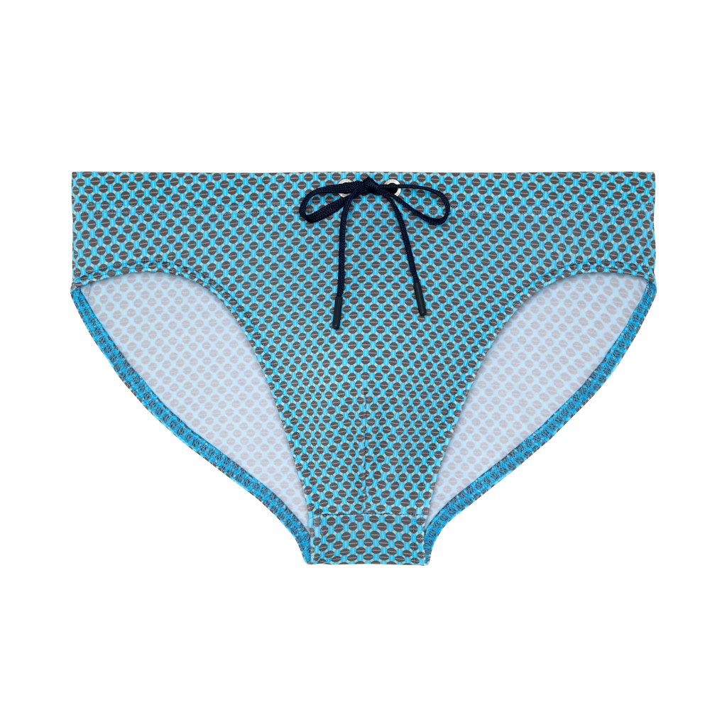 Cappuccino Swim Mini Briefs | Blue Print 403169-I0BI