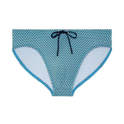 Cappuccino Swim Mini Briefs | Blue Print 403169-I0BI