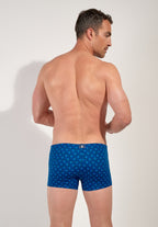 Trinacria Swim Shorts | Navy Print 403173-I0RA