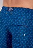 Trinacria Beach Boxer | Navy Print 403174-I0RA