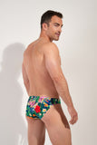 Peacock Swim Micro Briefs | Multico Print 403175-P023