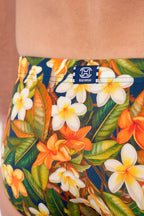 Etna Swim Mini Briefs | Navy Print 403180-P0RA