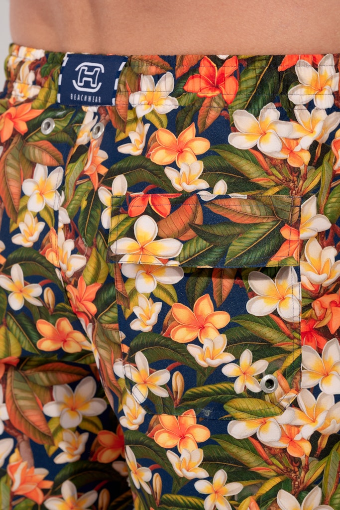 Etna Beach Boxer | Navy Print 403182-P0RA