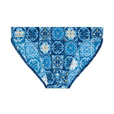 Maiolica Swim Micro Briefs | Blue Print 403183-P0BI