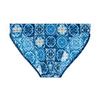 Maiolica Swim Micro Briefs | Blue Print 403183-P0BI