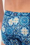Maiolica Swim Shorts | Blue Print 403184-P0BI