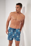 Maiolica Beach Boxer | Blue Print 403185-P0BI