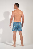 Maiolica Beach Boxer | Blue Print 403185-P0BI