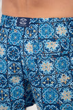 Maiolica Beach Boxer | Blue Print 403185-P0BI