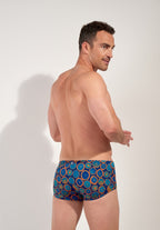 Trapani Swim Trunk | Navy Print 403187-P0RA