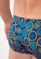 Trapani Swim Trunk | Navy Print 403187-P0RA