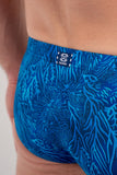 Panarea Swim Mini Briefs | Blue Print 403189-P0BI