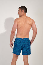 Panarea Beach Boxer | Blue Print 403191-P0BI