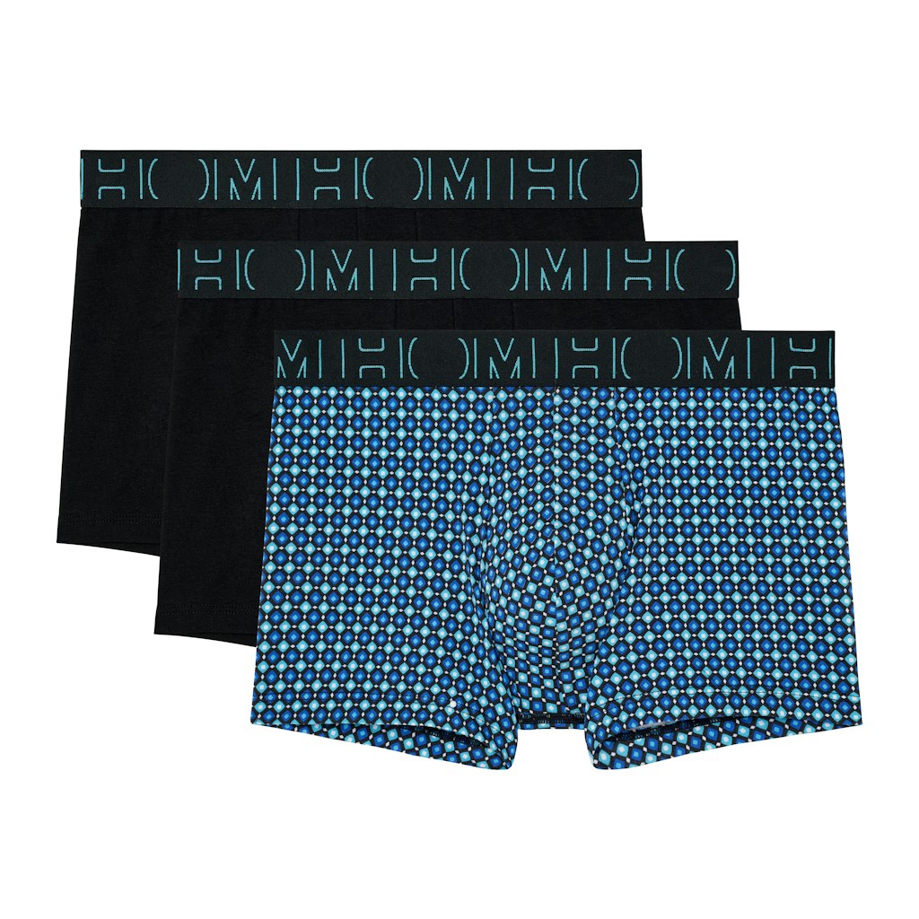 Marco #2 Boxer Briefs 3p | Blue Print/Black/Black 403195-T038