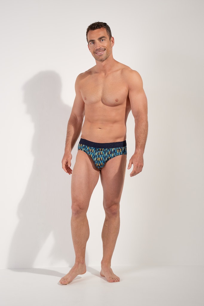 Westgate Mini Briefs Ho1 | Blue Print 403197-I0BI