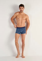 Elvis Boxer Briefs Ho1 | Blue Print 403201-I0BI