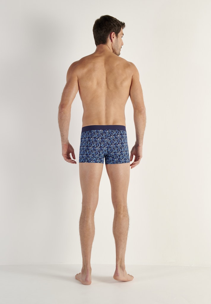 Elvis Boxer Briefs Ho1 | Blue Print 403201-I0BI