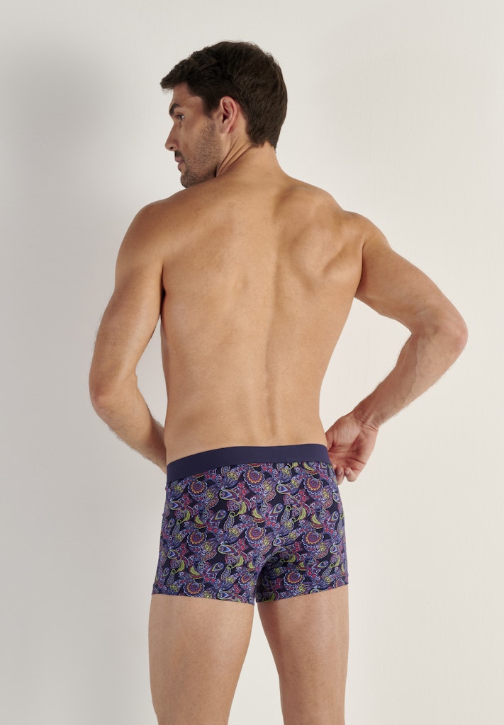Ringo Boxer Briefs | Navy Print 403202-P0RA