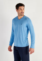 Alan Long Sleepwear | Blue Print 403207-I0BI