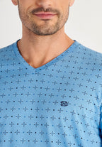 Alan Long Sleepwear | Blue Print 403207-I0BI