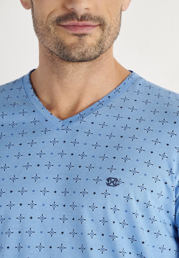 Alan Long Sleepwear | Blue Print 403207-I0BI