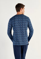 Elvis Long Sleepwear | Blue Print 403210-I0BI