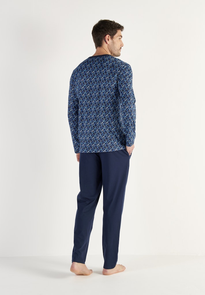 Elvis Long Sleepwear | Blue Print 403210-I0BI