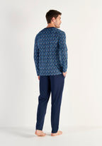 Elvis Long Sleepwear | Blue Print 403210-I0BI