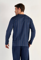 Bo Long Sleepwear | Navy Print 403213-I0RA