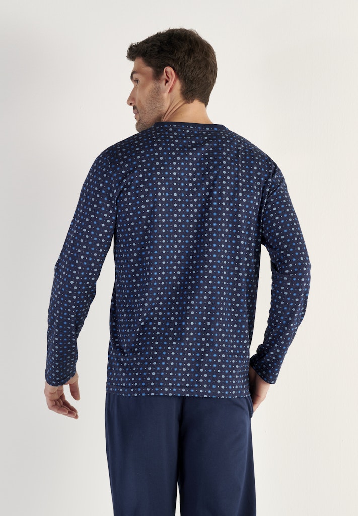Bo Long Sleepwear | Navy Print 403213-I0RA