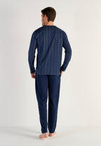 Bo Long Sleepwear | Navy Print 403213-I0RA