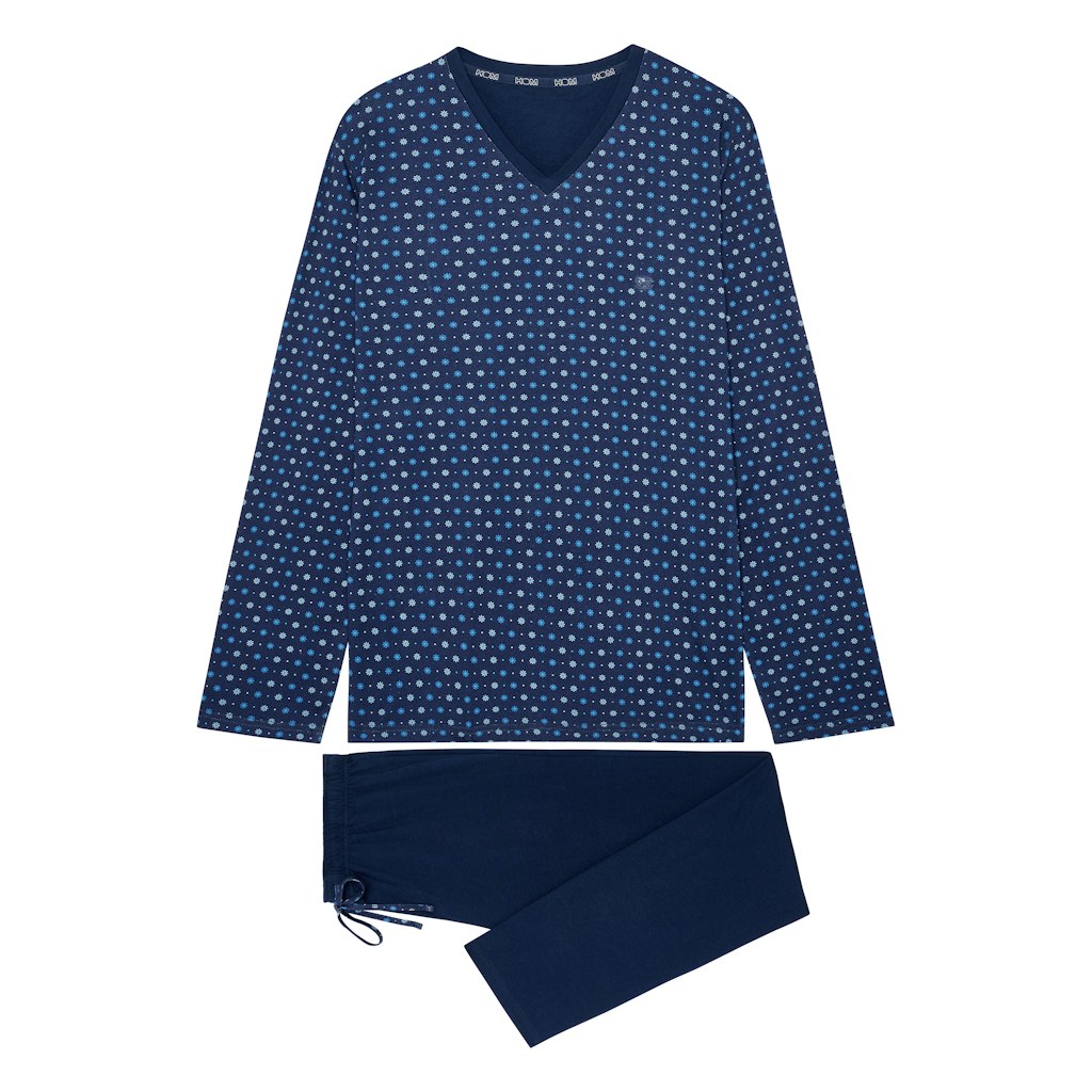 Bo Long Sleepwear | Navy Print 403213-I0RA