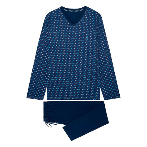Bo Long Sleepwear | Navy Print 403213-I0RA