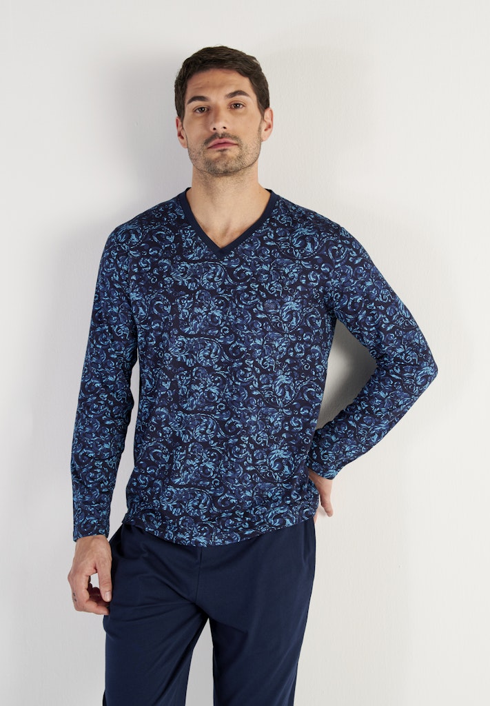 Brian Long Sleepwear | Blue Print 403216-P0BI